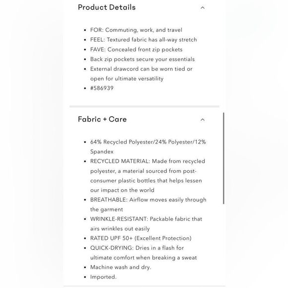 Athleta NWT Arrival Pant 8 - Picture 3 of 13